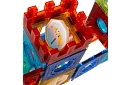 Zestaw edukacyjny magnetyczny 3D – tor kulkowy 96 elementów
