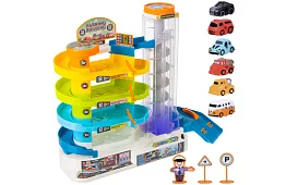 Garaż z torami i windą elektryczną