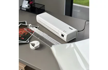 Laminator A4, 500 W – Urządzenie laminujące 4 w 1 + folie