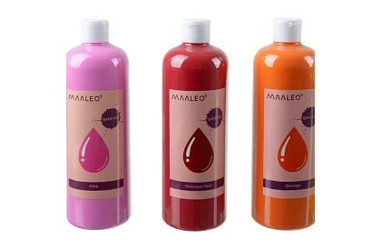 Farby plakatowe 12 x 500 ml – 12 odcieni