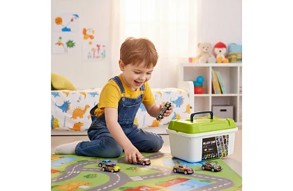 50 ciągników w pudełku