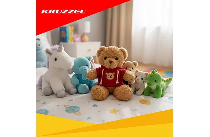 Miś z bluzą 30 cm – pluszowa zabawka dla dzieci 0+