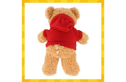 Miś z bluzą 30 cm – pluszowa zabawka dla dzieci 0+