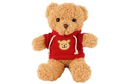 Miś z bluzą 30 cm – pluszowa zabawka dla dzieci 0+