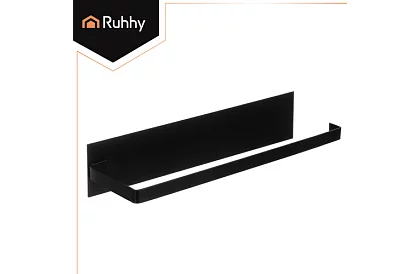 Uchwyt ścienny na ręczniki papierowe 25 cm – czarny