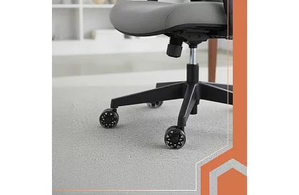 Zapasowe gumowe kółka do krzeseł biurowych – 5 sztuk czarne