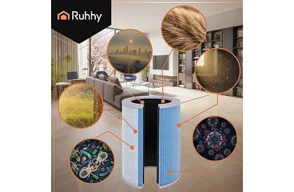 Oczyszczacz powietrza 35 W z HEPA H12 i WiFi