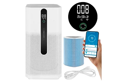 Oczyszczacz powietrza 35 W z HEPA H12 i WiFi