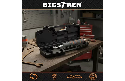 Klucz momentowy 1/4 - zakres 2–26 Nm