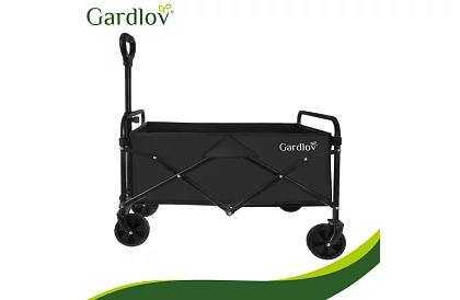 Wózek transportowy na plażę składany 90 l – nośność 100 kg