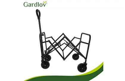 Wózek transportowy na plażę składany 90 l – nośność 100 kg