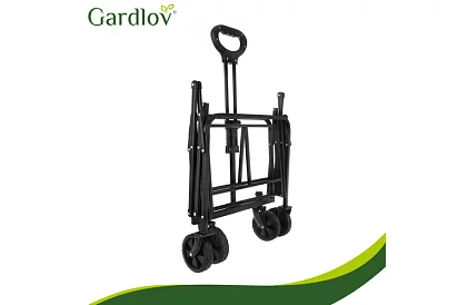 Wózek transportowy na plażę składany 90 l – nośność 100 kg