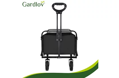 Wózek transportowy na plażę składany 90 l – nośność 100 kg