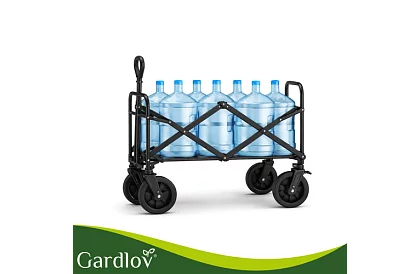 Wózek transportowy na plażę składany 90 l – nośność 100 kg