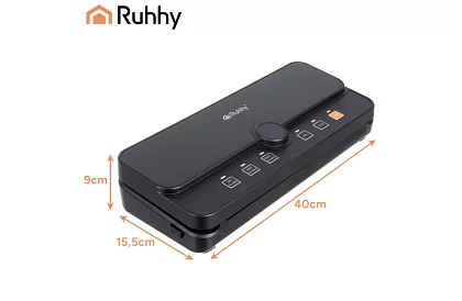 Zgrzewarka próżniowa do folii z wagą – 80 kPa, 110 W + akcesoria