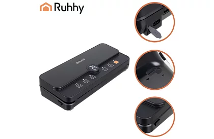 Zgrzewarka próżniowa do folii z wagą – 80 kPa, 110 W + akcesoria