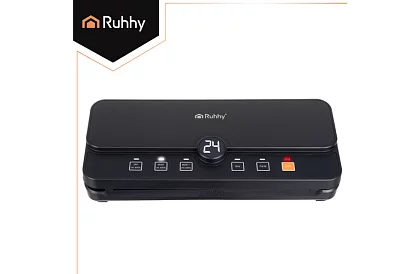 Zgrzewarka próżniowa do folii z wagą – 80 kPa, 110 W + akcesoria