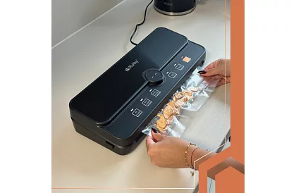 Zgrzewarka próżniowa do folii z wagą – 80 kPa, 110 W + akcesoria