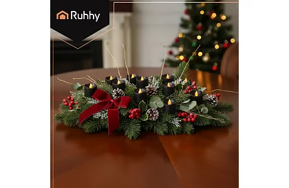 LED czarne świece z efektem płomienia 3,6 × 3 cm – zestaw 12 sztuk