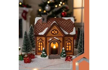 LED czarne świece z efektem płomienia 3,6 × 3 cm – zestaw 12 sztuk