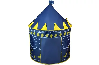 Namiot dziecięcy – niebieski dla księżniczki