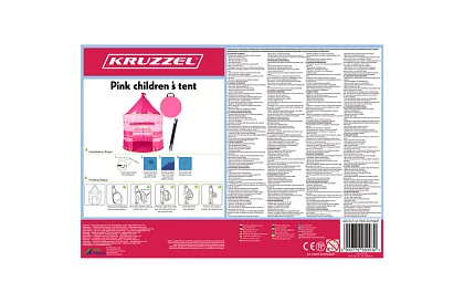 Namiot dziecięcy – różowy dla księżniczki