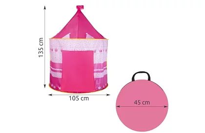 Namiot dziecięcy – różowy dla księżniczki
