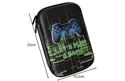 Szkolny piórnik – etui PLAY z grafiką 3D