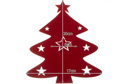 Kieszeń na sztućce na Boże Narodzenie – serwetki 12 szt.