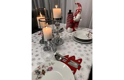 Kieszeń na sztućce na Boże Narodzenie – serwetki 12 szt.