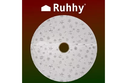 Podkładka pod choinkę z wzorem – 120 cm