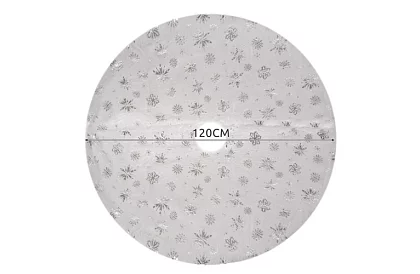 Podkładka pod choinkę z wzorem – 120 cm