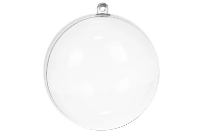 Bańki akrylowe do dekoracji, napełnienia - średnica 10 cm, 5 szt.