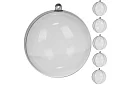 Bańki akrylowe do dekoracji, napełnienia - średnica 10 cm, 5 szt.