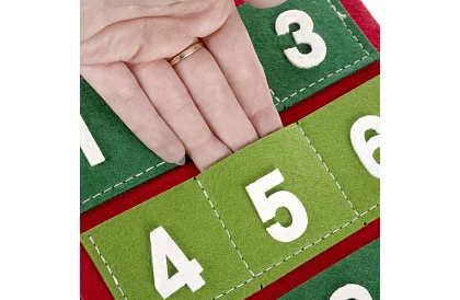 Wiszący kalendarz adwentowy