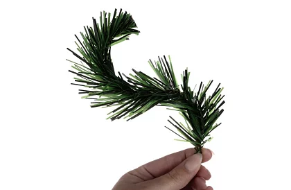 Gałęzie sztucznego świerka do dekoracji – 29 cm, 40 szt.