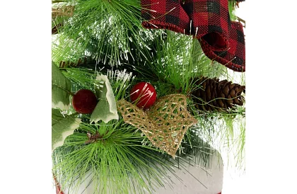 Udekorowana sztuczna choinka – 45 cm