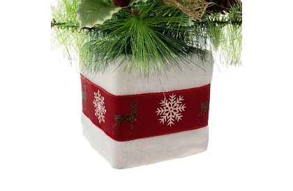 Udekorowana sztuczna choinka – 45 cm