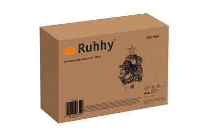 Udekorowana sztuczna choinka – 45 cm