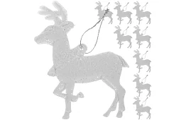 Ozdoby świąteczne – zestaw 9 reniferów