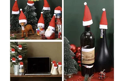 Kieszeń na sztućce na Boże Narodzenie – zestaw 12 szt.