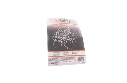 Dekoracje świąteczne – łańcuch z perłami 5 metrów