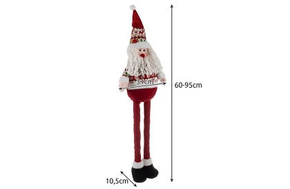 Postać świąteczna SANTA – teleskopowa 60-95 cm