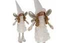 Wielkanocna biała wróżka z skrzydłami – 40 cm
