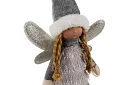 Wielkanocna srebrna wróżka z skrzydłami – 40 cm