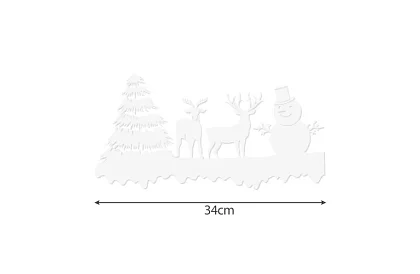 Naklejki świąteczne na okno – Christmas Time