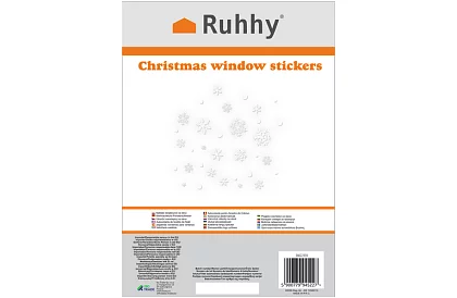 Naklejki świąteczne na okno – płatki