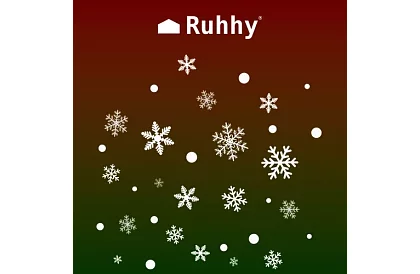 Naklejki świąteczne na okno – płatki