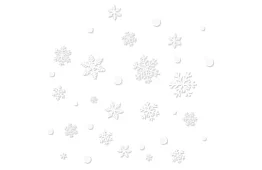 Naklejki świąteczne na okno – płatki