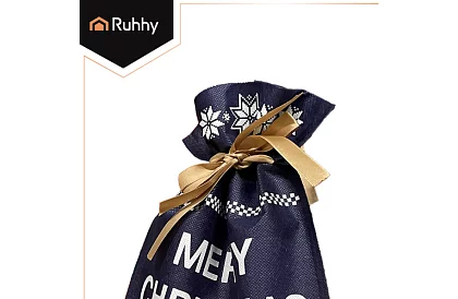 Dekoracyjne torby prezentowe na Boże Narodzenie – 8 szt.